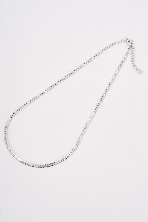 Silver Snake Chain Necklace