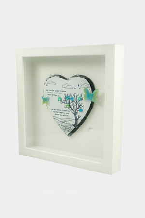 Carraig Donn Slatecraft Art - Love And Laughter