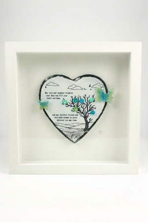 Carraig Donn Slatecraft Art - Love And Laughter