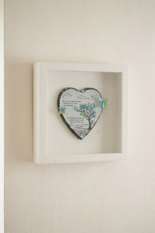 Carraig Donn Slatecraft Art - Love And Laughter