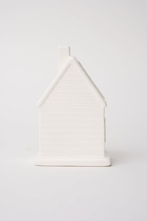 Carraig Donn Small Ceramic LED House Christmas Decoration
