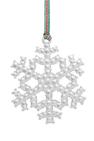 Carraig Donn Snowflake With Clear Stones Christmas Decoration