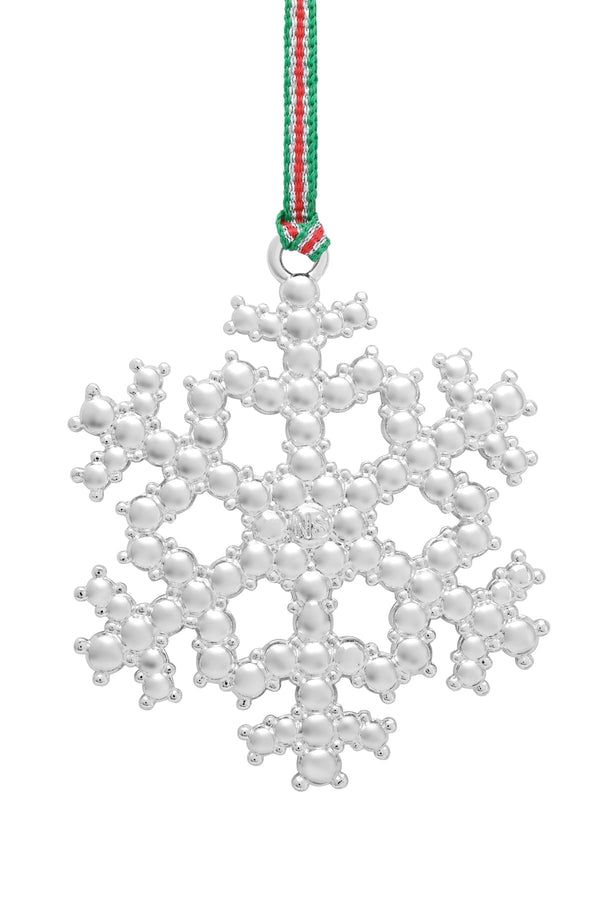 Carraig Donn Snowflake With Clear Stones Christmas Decoration