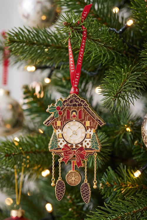 Sparkle Cuckoo Clock Christmas Tree Decoration