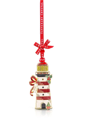 Carraig Donn Sparkle Lighthouse Christmas Tree Decoration