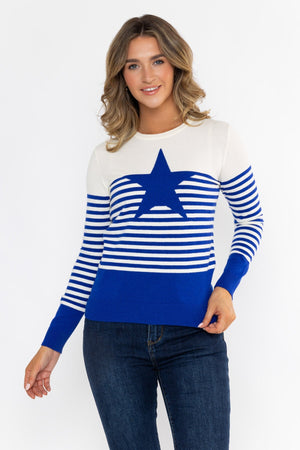 Carraig Donn Ss26 Star Stripe Crew
