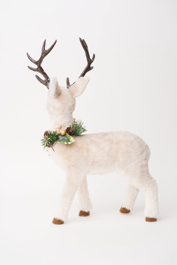 Carraig Donn Standing Christmas Deer Decoration
