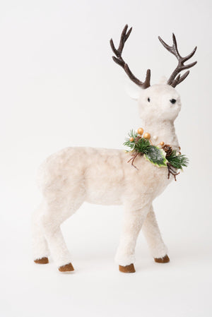 Carraig Donn Standing Christmas Deer Decoration
