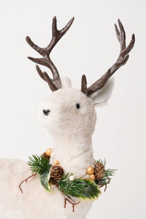 Carraig Donn Standing Christmas Deer Decoration