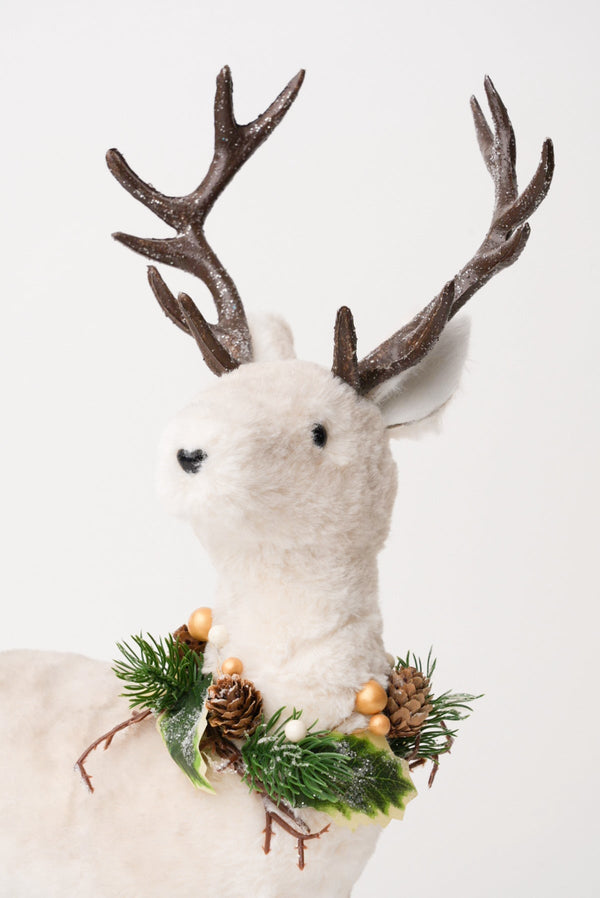 Carraig Donn Standing Christmas Deer Decoration