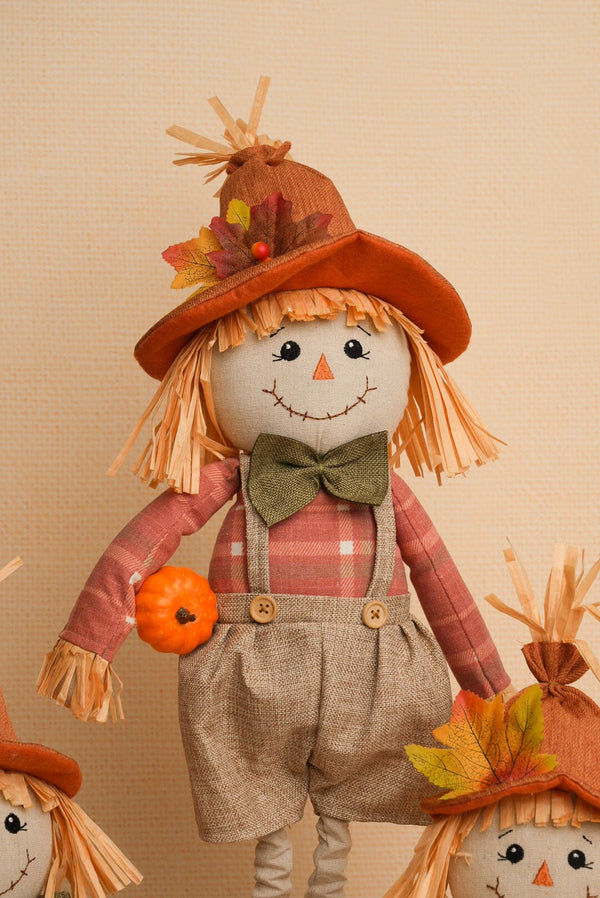 Carraig Donn Standing Scarecrow with Telescopic Legs Halloween Decoration
