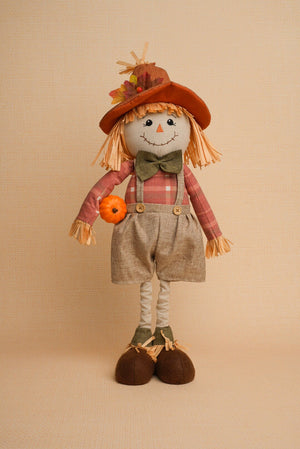 Carraig Donn Standing Scarecrow with Telescopic Legs Halloween Decoration
