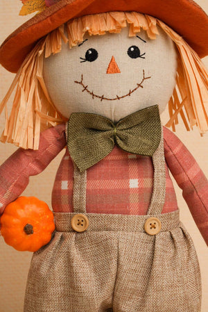 Carraig Donn Standing Scarecrow with Telescopic Legs Halloween Decoration