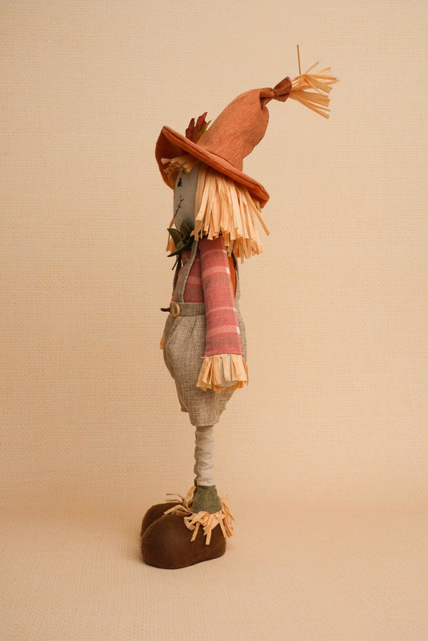 Carraig Donn Standing Scarecrow with Telescopic Legs Halloween Decoration
