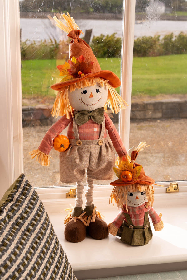 Carraig Donn Standing Scarecrow with Telescopic Legs Halloween Decoration