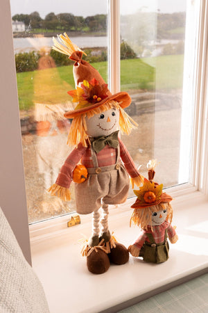 Carraig Donn Standing Scarecrow with Telescopic Legs Halloween Decoration
