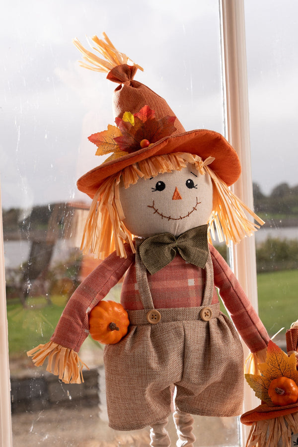 Carraig Donn Standing Scarecrow with Telescopic Legs Halloween Decoration