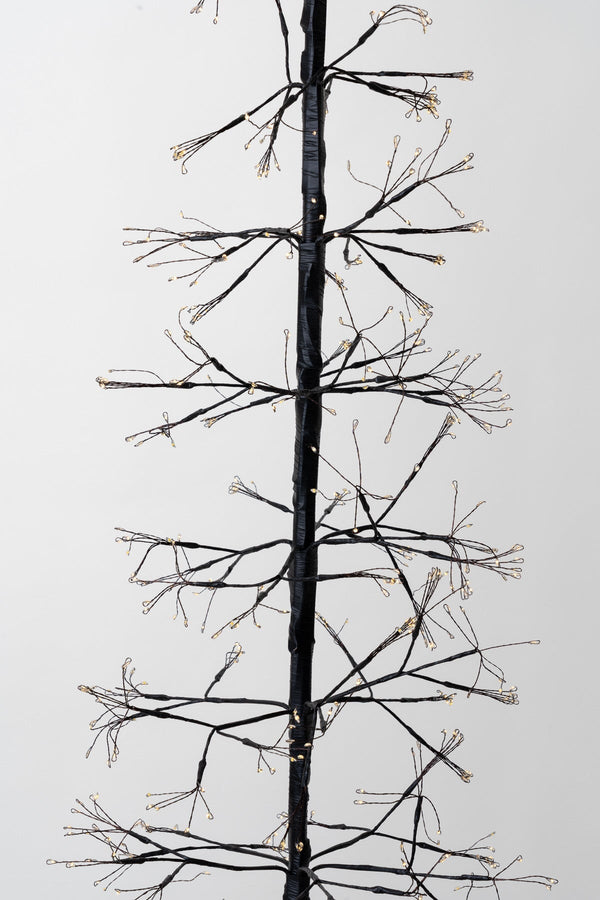 Carraig Donn Starlight 210cm Christmas Tree With 1224 LED Lights
