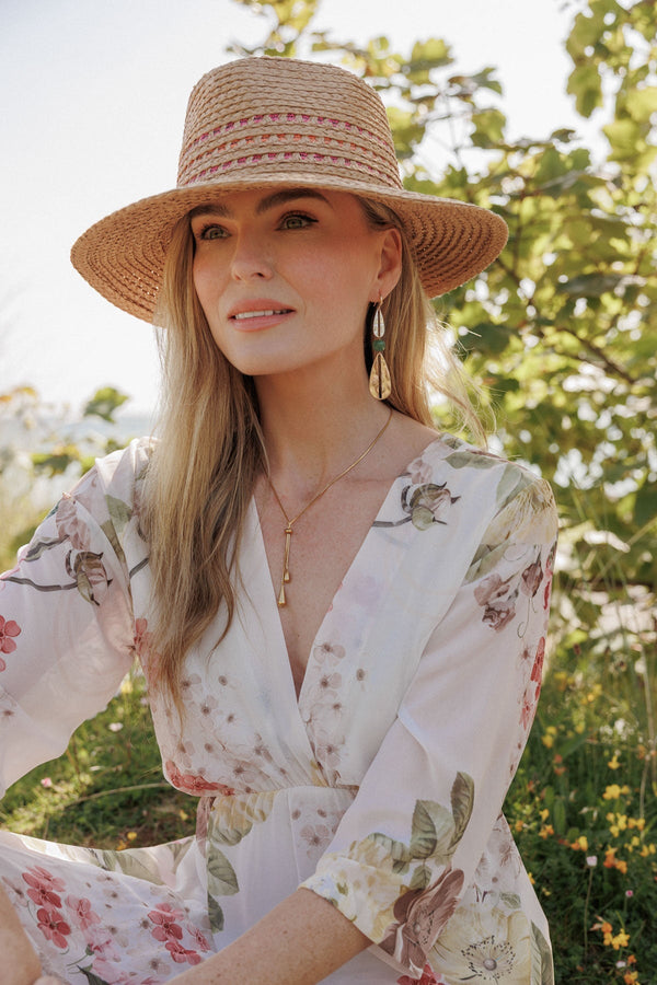 Carraig Donn Straw Fedora Hat