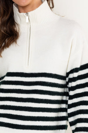 Carraig Donn Stripe 1/2 Zip