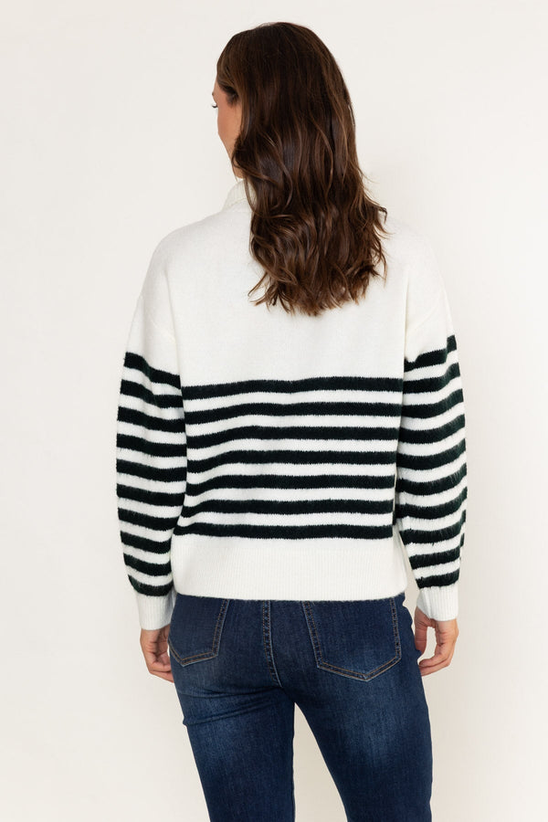 Carraig Donn Stripe 1/2 Zip