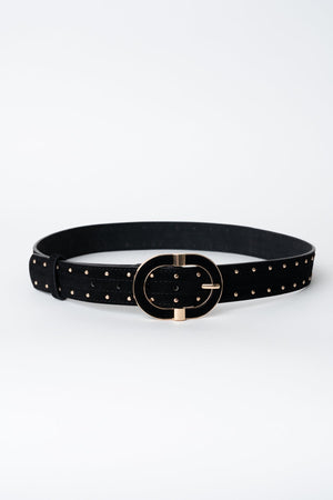 Carraig Donn Studded Suedette Belt