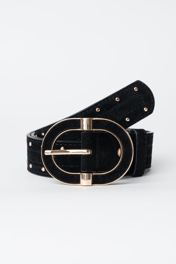 Carraig Donn Studded Suedette Belt