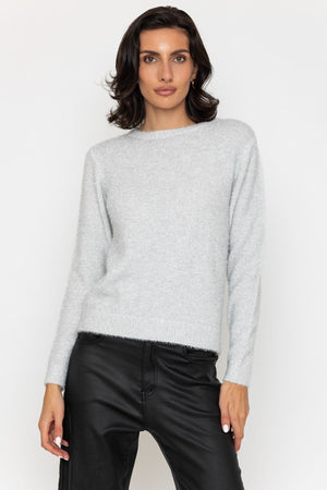 Carraig Donn Supersoft Sparkle Knit Cream