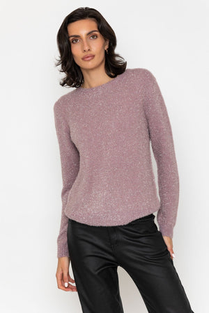 Carraig Donn Supersoft Sparkle Knit Pink