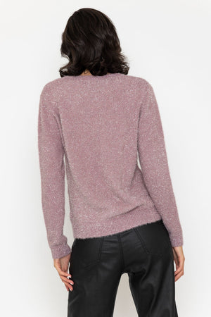 Carraig Donn Supersoft Sparkle Knit Pink