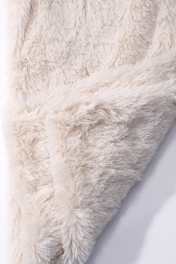 Carraig Donn Taupe Faux Fur Snood