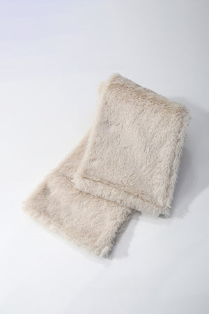 Carraig Donn Taupe Faux Fur Snood