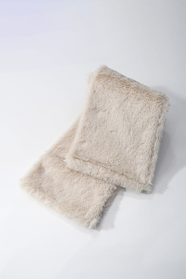 Carraig Donn Taupe Faux Fur Snood