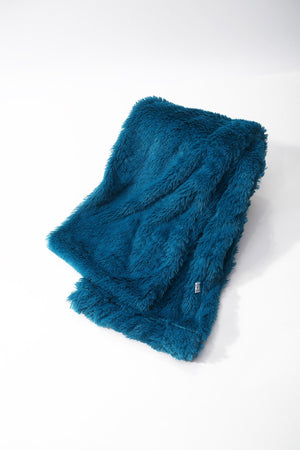 Carraig Donn Teal Faux Fur Snood