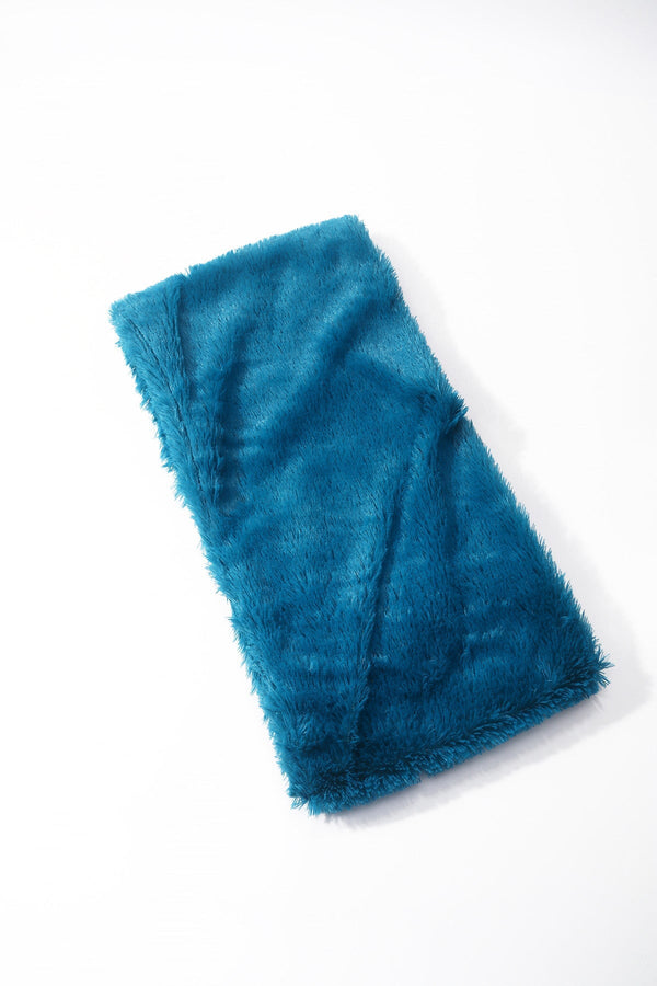 Carraig Donn Teal Faux Fur Snood