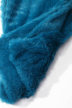 Carraig Donn Teal Faux Fur Snood