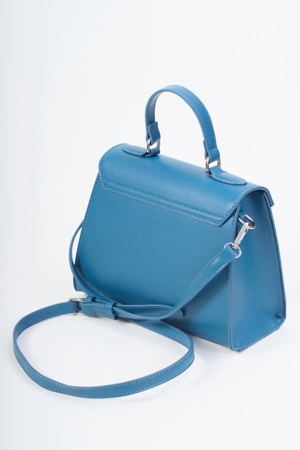 Carraig Donn Teal Faux Leather Top Handle Tote Bag