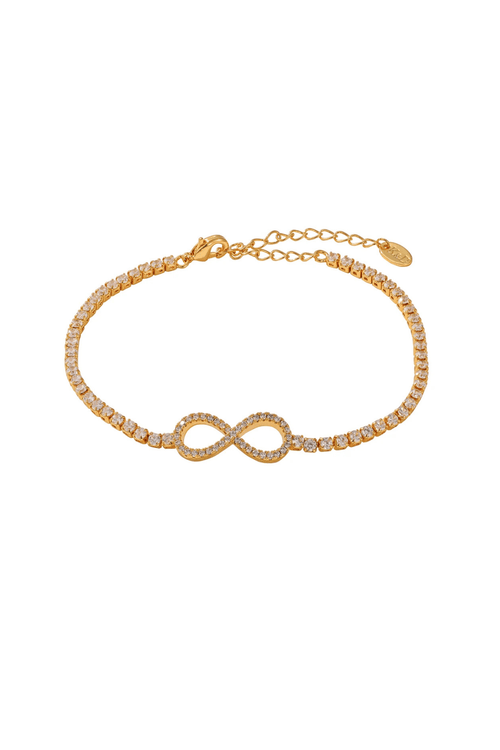 The Pink Box Infinity Bracelet