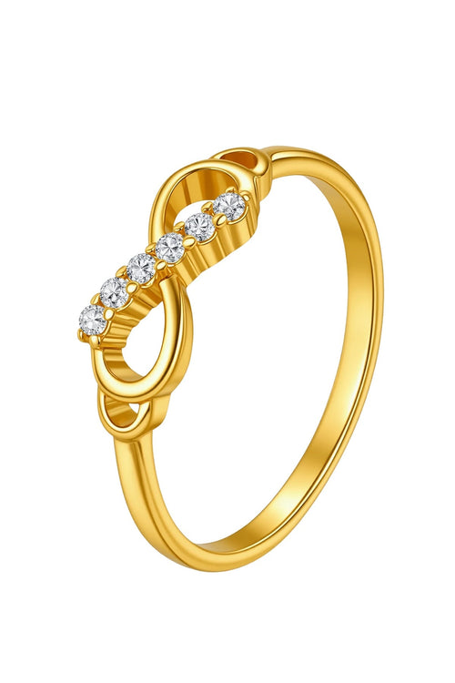 The Pink Box Infinity Size 7 Ring