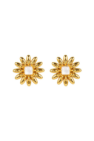 Carraig Donn The Pink Box Sunburst Earrings
