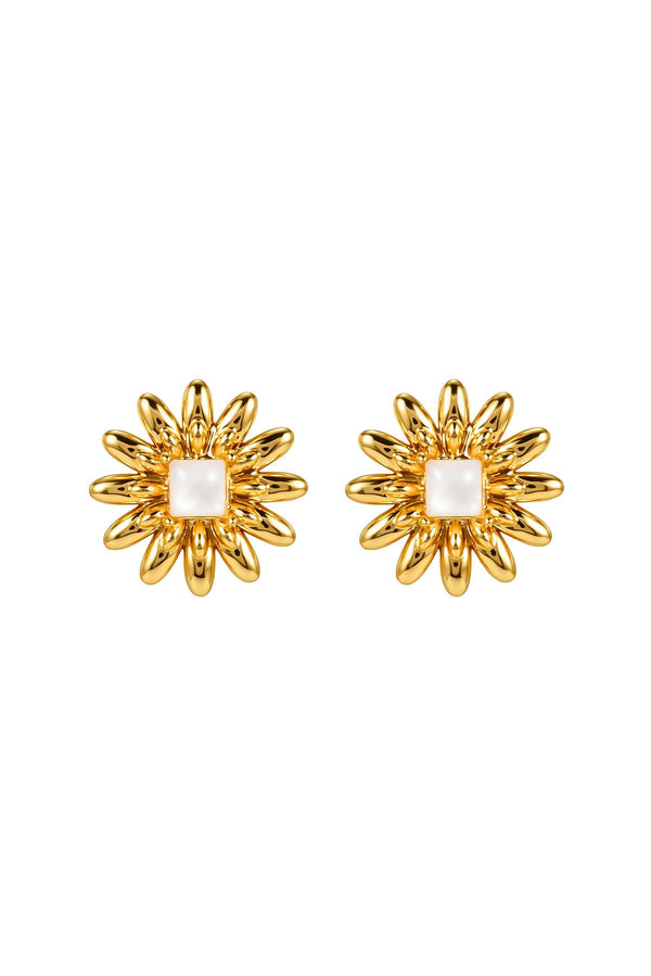 Carraig Donn The Pink Box Sunburst Earrings