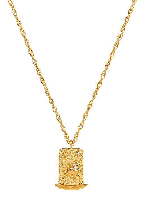 The Pink Box Zodiac Leo Necklace