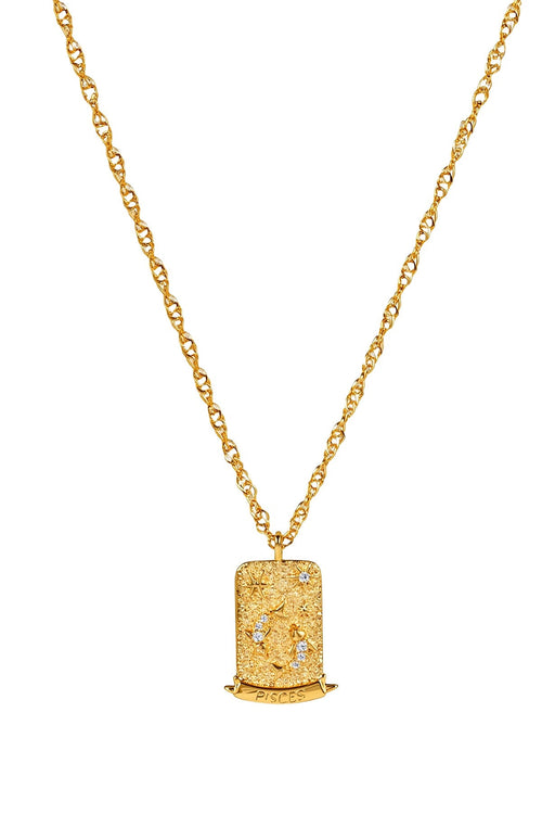 The Pink Box Zodiac Pisces Necklace