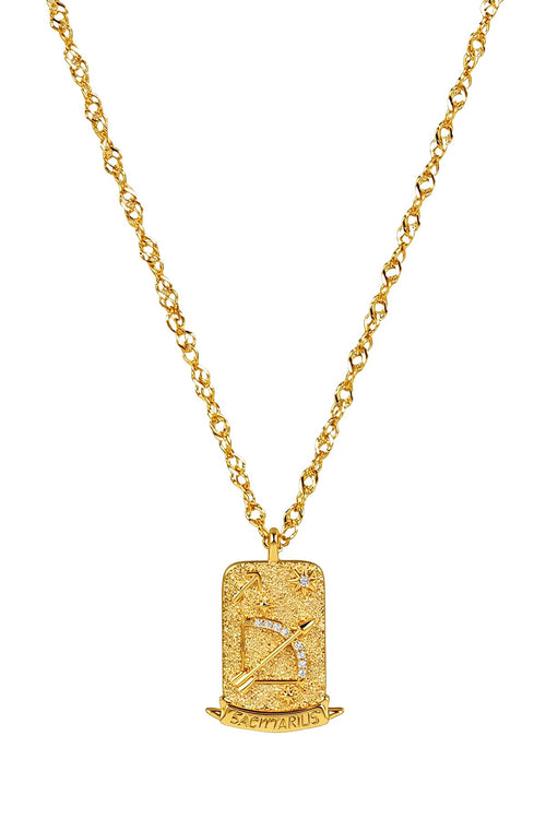 The Pink Box Zodiac Sagittarius Necklace
