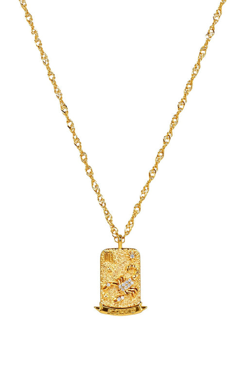 The Pink Box Zodiac Scorpio Necklace