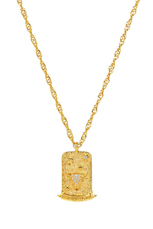 Carraig Donn The Pink Box Zodiac Taurus Necklace