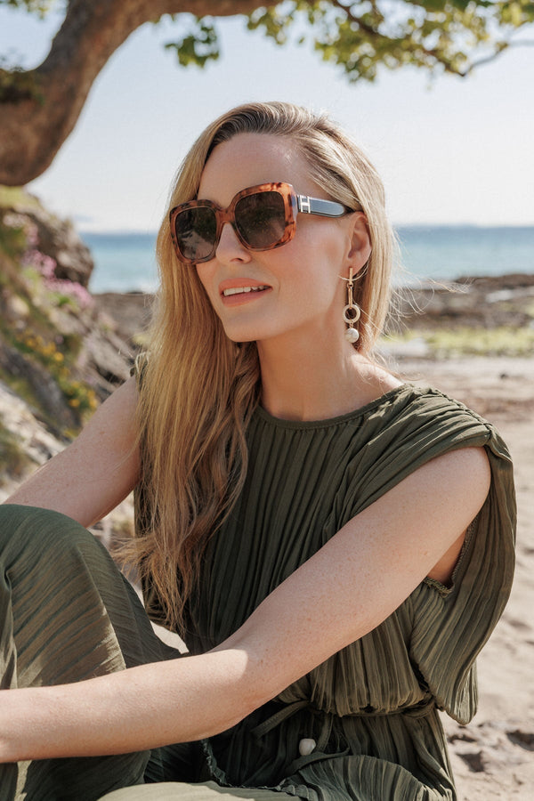 Carraig Donn Tortoiseshell Square Frame Sunglasses