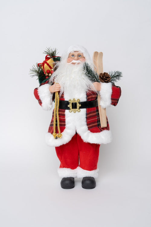 Traditional Scandinavian Santa H60cm Christmas Decoration