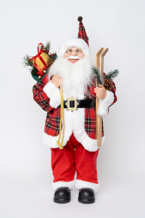 Traditional Scandinavian Santa H120cm Christmas Decoration