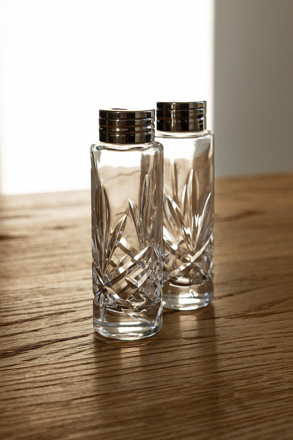 Carraig Donn Trinity Clear Glass Salt & Pepper Set
